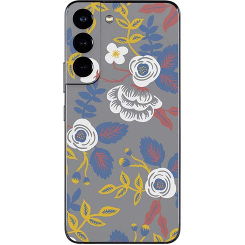 Autumn Grey Floral Galaxy S22 Skin